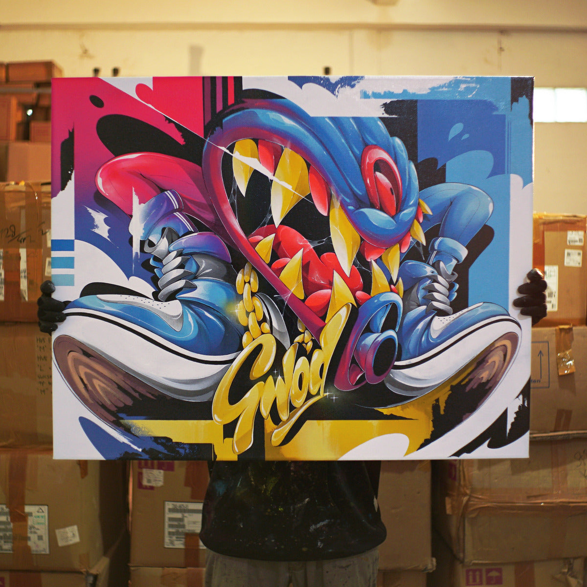 Urban Roar - Canvas Painting